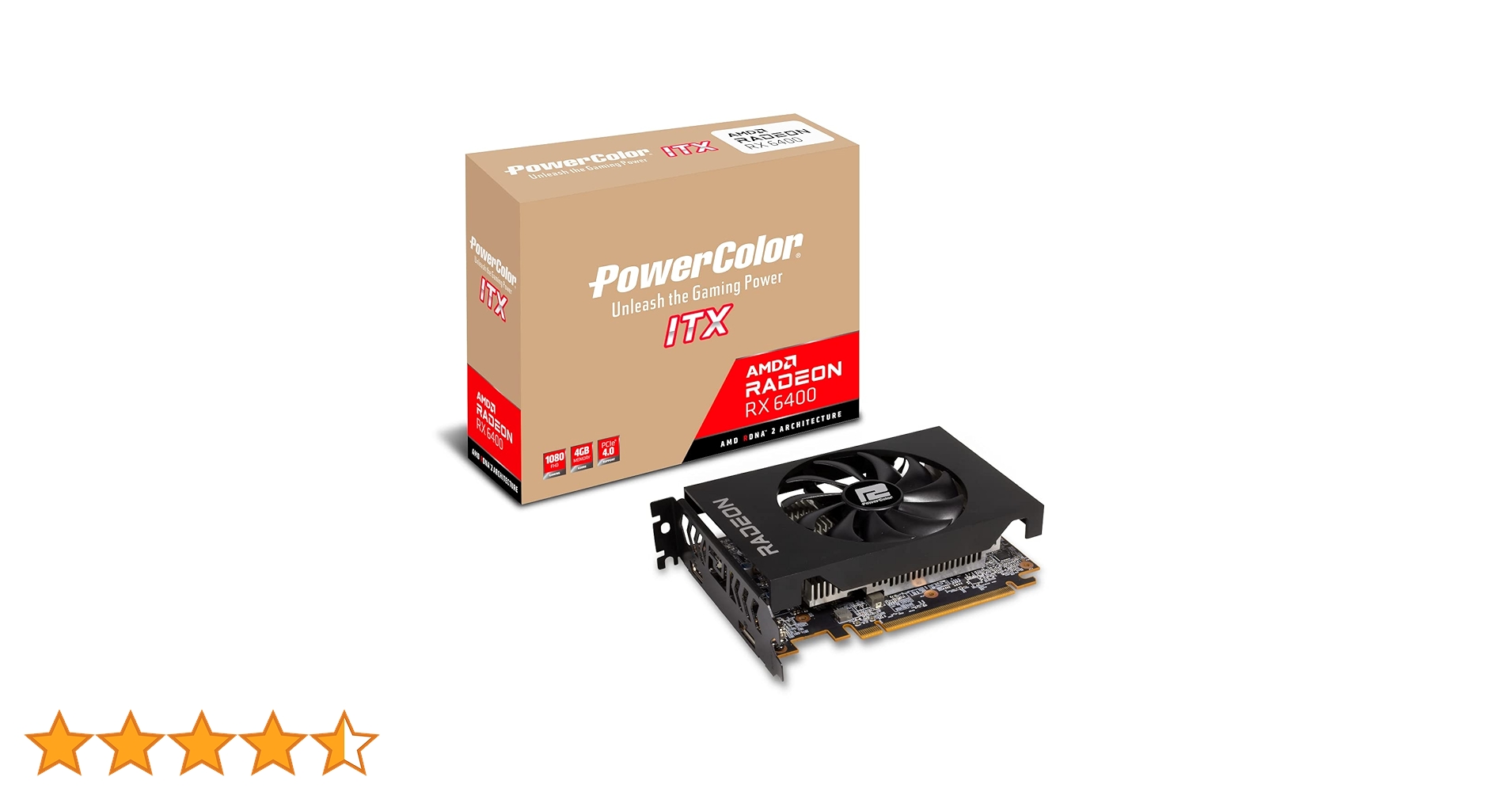 Amazon.in: Buy PowerColor AMD Radeon RX 6400 ITX pci_e Graphics